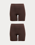 2 Pack Body Invisibles&trade; Anti-Chafe Shorts