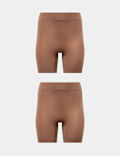 2 Pack Body Invisibles&trade; Anti-Chafe Shorts