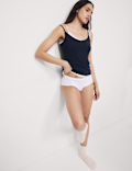 3pk Cotton Rich Strappy Vests