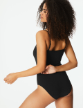 Cotton Rich Strappy Body