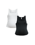 2 Pack Maternity Seamless Scoop Neck Vests