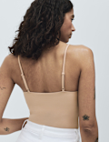 Body Soft&trade; Square Neck Cupped Vest