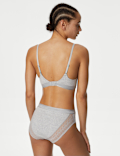 2pk Light Control Cotton Rich High Leg Knickers