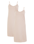 2 Pack Satin Full Slips