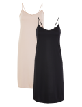 2 Pack Satin Full Slips