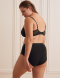2pk Firm Control High Leg Knickers