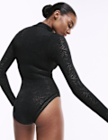 Light Control Flexifit™ Lace High Neck Body