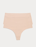 2 Pack Body Invisibles&trade; No VPL Shaping Thongs