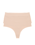 2 Pack Body Invisibles&trade; No VPL Shaping Thongs