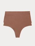 2 Pack Body Invisibles&trade; No VPL Shaping Thongs