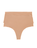 2 Pack Body Invisibles&trade; No VPL Shaping Thongs