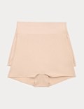 2 Pack Body Invisibles&trade; No VPL Shaping Shorts