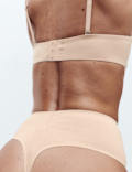 Cotton Rich Body Invisibles&trade; Shaping Thong
