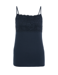 Cotton Lace Bandeau Vest