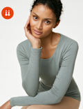 Heatgen™ Medium Thermal Scoop Neck Top