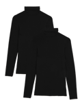 2pk Heatgen™ Thermal Polo Neck Tops