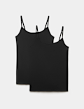 2 Pack Heatgen&trade; Thermal Strappy Vests