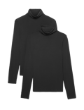 2 Pack Heatgen&trade; Thermal Roll Neck Tops
