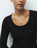 Heatgen&trade; Medium Thermal Scoop Neck Top