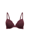 Jasmine Lace Wired Plunge Bra A-E