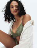 Jasmine Lace Wired Plunge Bra A-E