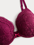 Jasmine Lace Wired Plunge Bra A-E