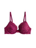 Jasmine Lace Wired Plunge Bra A-E