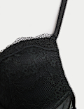 Jasmine Lace Wired Plunge Bra A-E