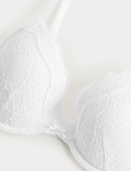 Jasmine Lace Wired Plunge Bra A-E