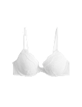Jasmine Lace Wired Plunge Bra A-E