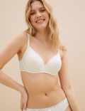 3pk Cotton Rich Wired T-Shirt Bras A-E