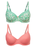 2pk Full Cup T-Shirt Bras A-DD