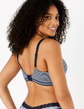 2pk Striped Padded T-Shirt Bras A-E