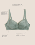 2pk Lace & Mesh Nursing Bras B-H