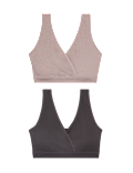 2pk Lounge Nursing Maternity Bras