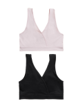 2pk Non Wired Lounge Nursing Bras