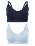 2 Pack Seamfree Maternity Padded Full Cup Bras