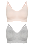 2 Pack Seamfree Maternity Padded Full Cup Bras