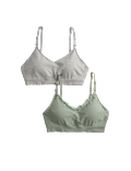2pk Seamless Non Wired Maternity Nursing Bras