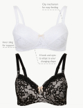 2 Pack Non-Padded Full Cup Nursing Bras B-G
