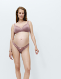 2pk Jasmine Lace Trim Maternity Nursing Bra B-G