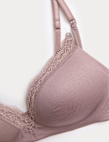 2pk Jasmine Lace Trim Maternity Nursing Bra B-G