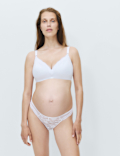 2pk Jasmine Lace Trim Maternity Nursing Bra B-G