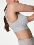 Cotton Rich Non-Wired Post Surgery Cami Bra A-H
