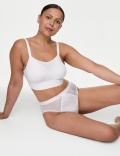Cotton Rich Non-Wired Post Surgery Cami Bra A-H