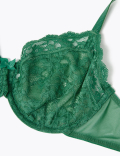 2pk Lace & Mesh Full Cup Bras A-E