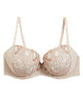 Embrace Embroidered Wired Balcony Bra