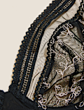 Archive Embroidery Wired Plunge Bra