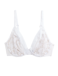 Archive Embroidery Wired Plunge Bra