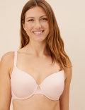 Shape Define™ Striped Wired T-Shirt Bra A-E